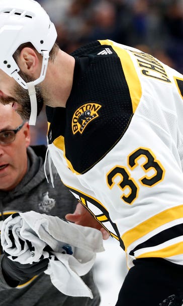 Blues are beating Bruins in Cup Final battle of attrition